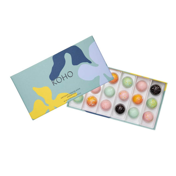 Voyager Green 18-Piece Bon Bon Box