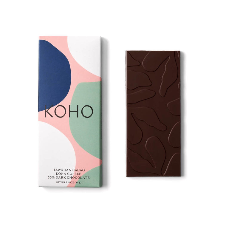 Kona Coffee Dark Chocolate Tablet