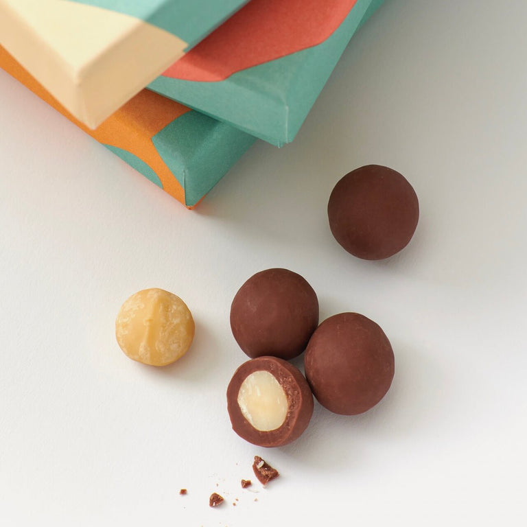 Milk Chocolate Covered Macadamia Nuts