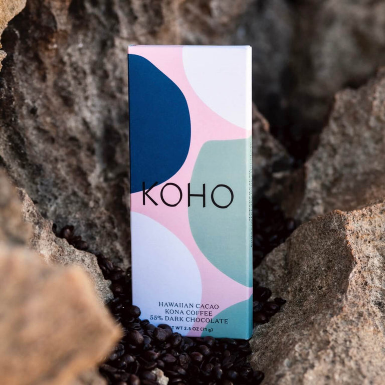 Kona Coffee Dark Chocolate Tablet