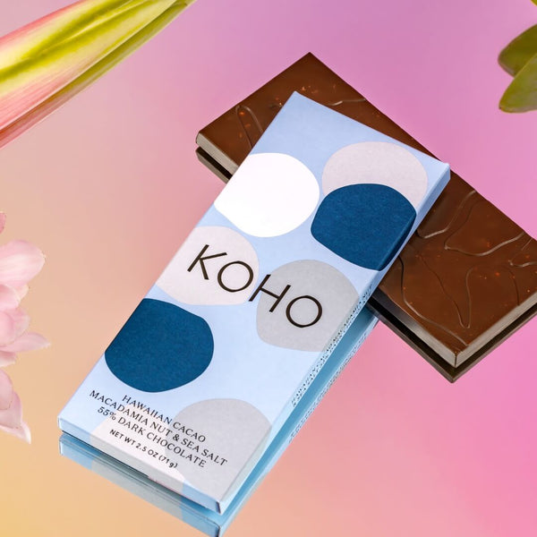 Tablet - Macadamia Nut Sea Salt Dark Chocolate 2.5oz