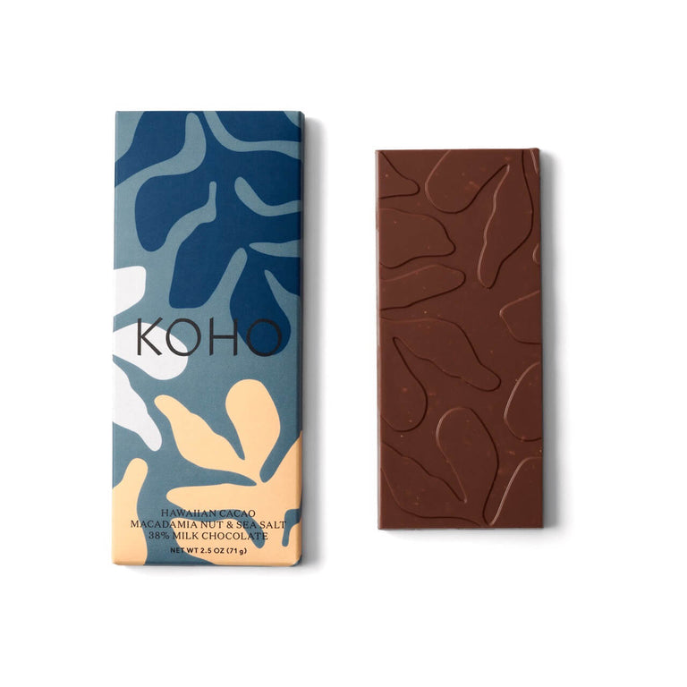 Macadamia Nut Sea Salt Milk Chocolate Tablet