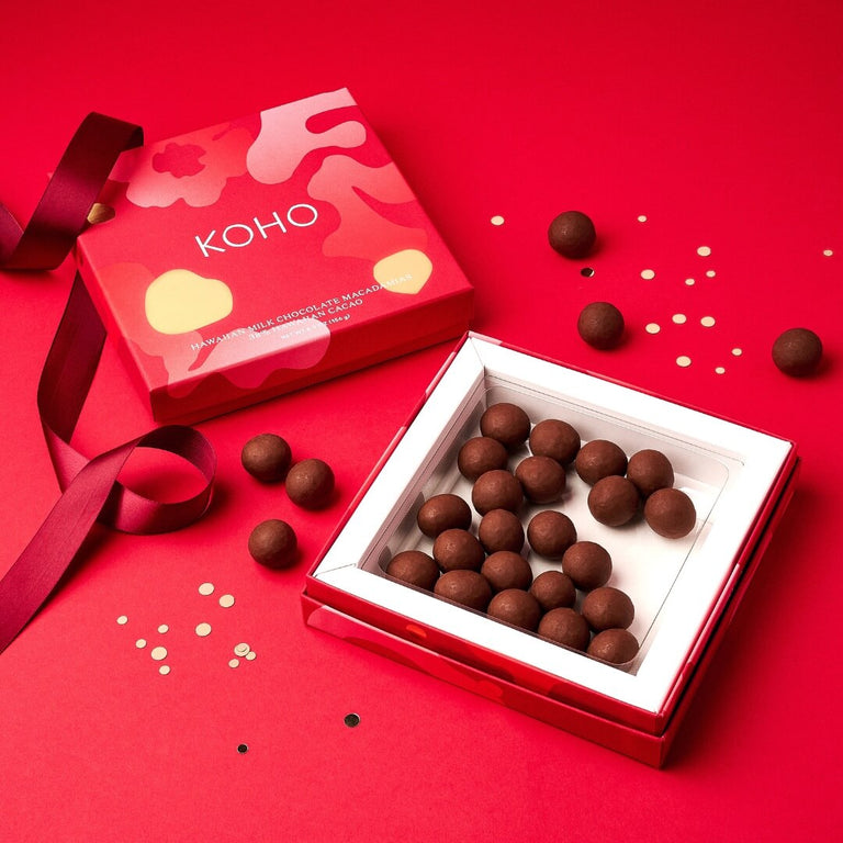 Holiday Milk Chocolate Covered Macadamia