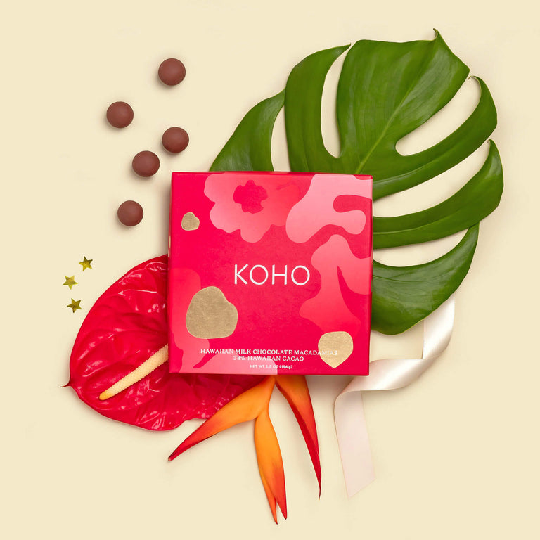 Holiday Milk Chocolate Covered Macadamia