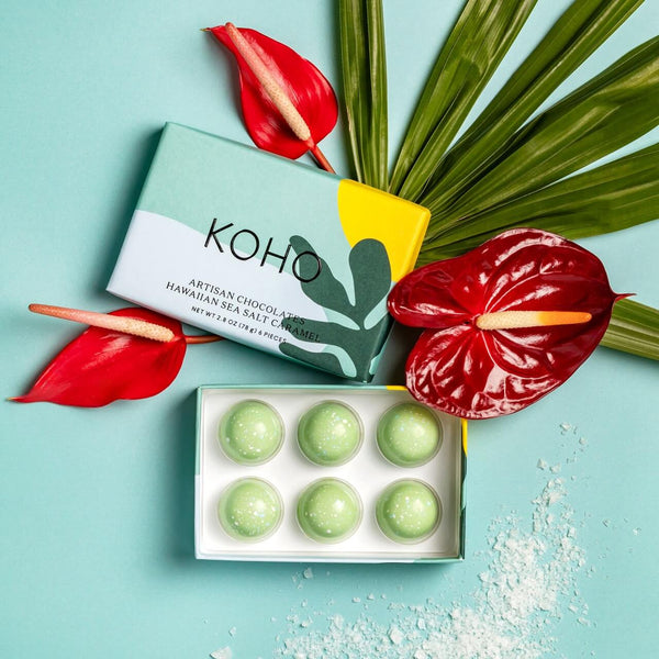 Hawaiian Sea Salt Caramel 6-piece