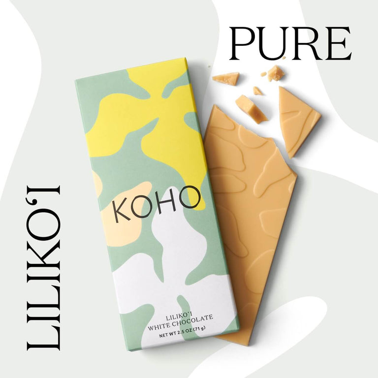 Lilikoi Passionfruit White Chocolate Tablet