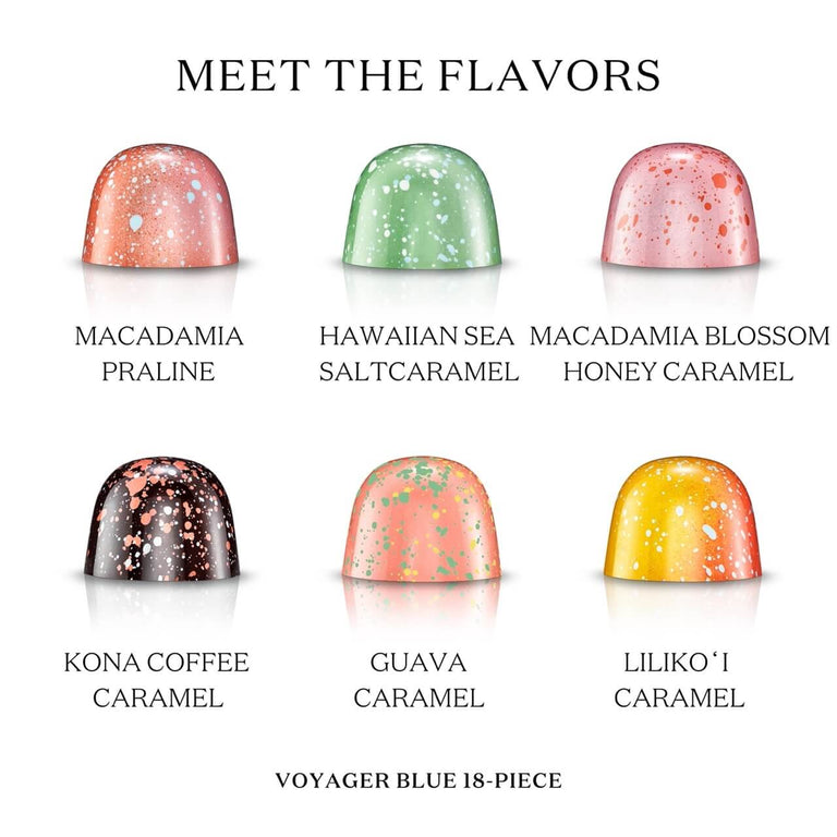 Voyager Blue 12-Piece Bon Bons